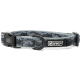 the gray camo dog collar - BRIXEN
